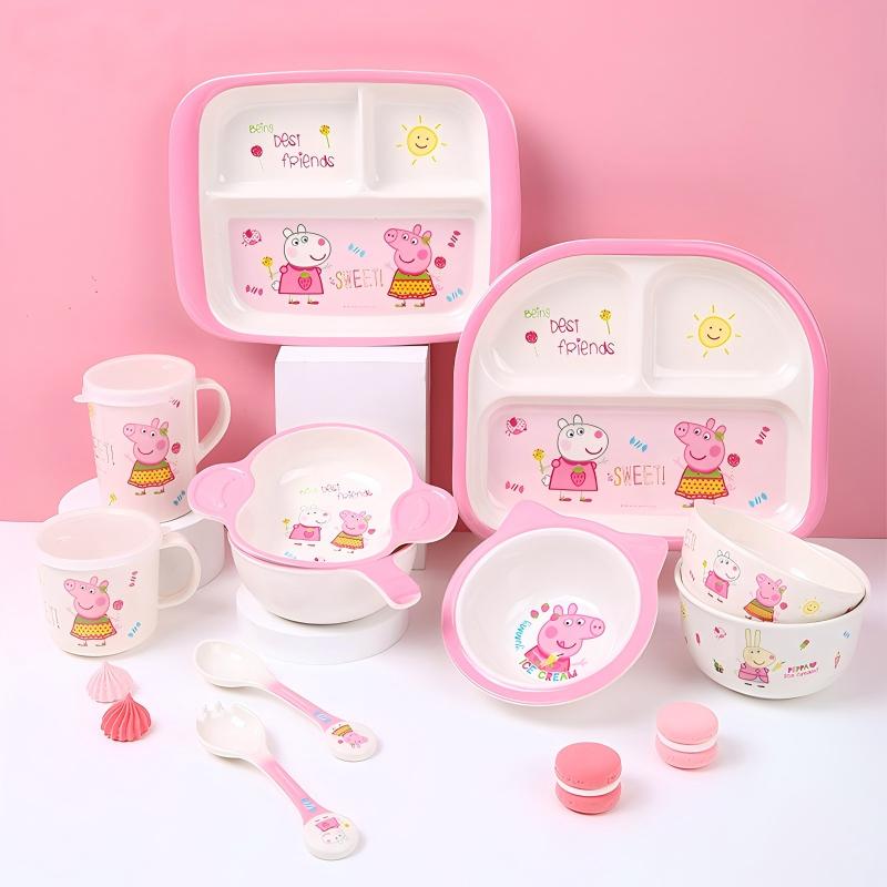 Dim Sum Basket - WUHE Peppa Pig Kinderen Melamine Schalen