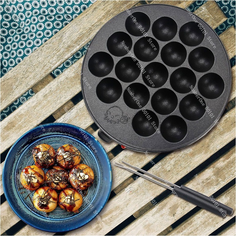Hete verkoop Octopusbal Maker  - Takoyaki Grill Plate recensie en prijs