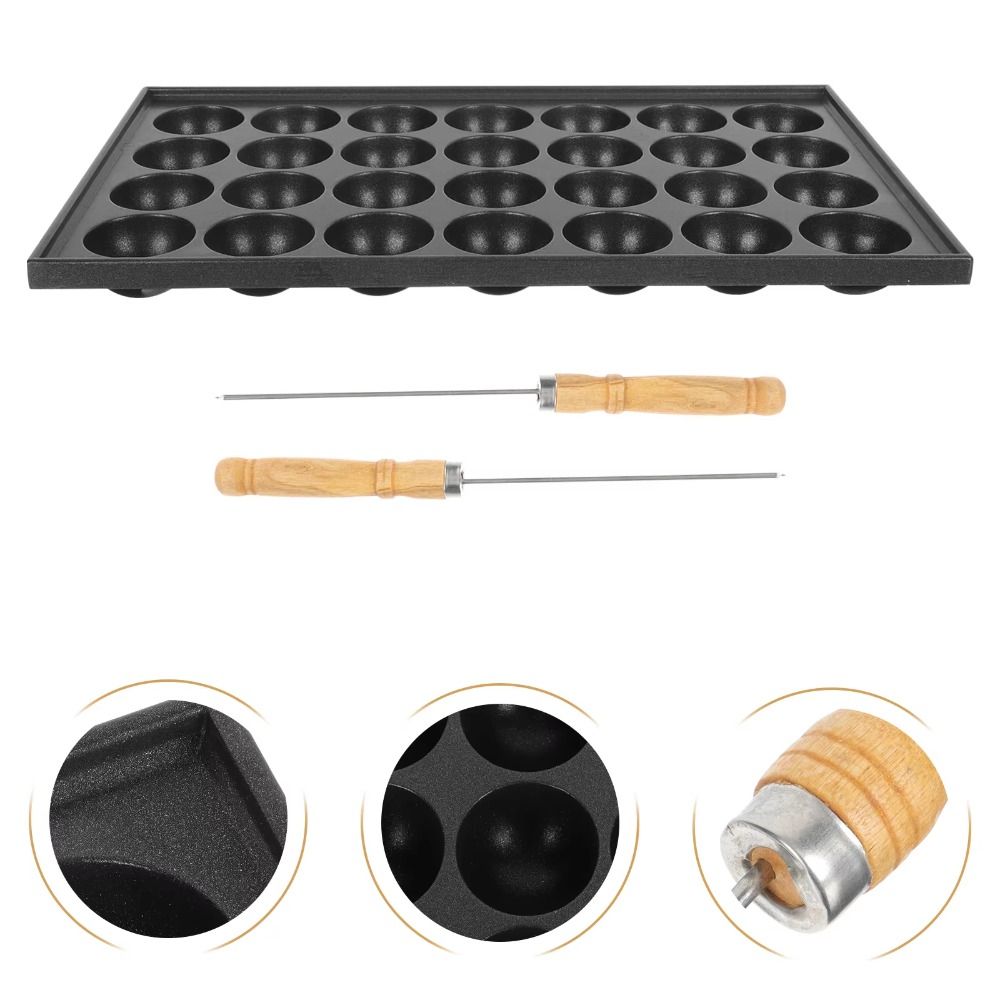 28-gaats duurzame anti-aanbak  - Takoyaki Grill Plate recensie en prijs