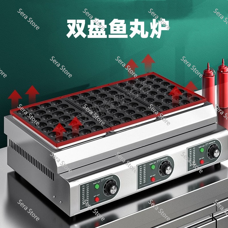 Commerciële elektrische gasdub - Takoyaki Grill Plate recensie en prijs