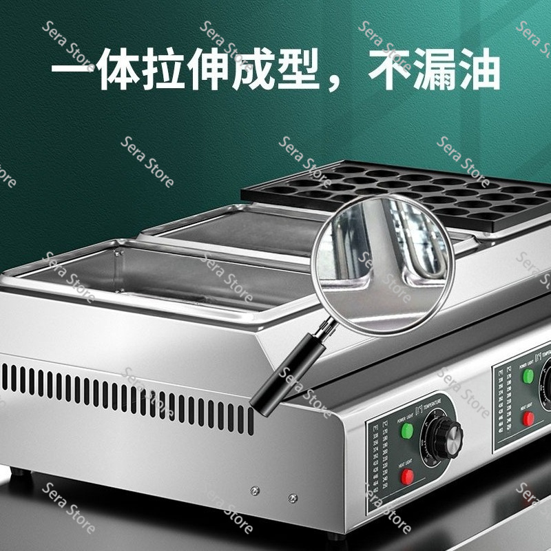 Commerciële elektrische gasdub - Takoyaki Grill Plate recensie en prijs